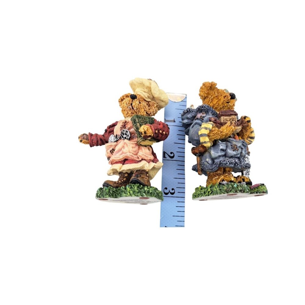 Vintage Boyds Bears Ark Series Noah Mrs. Noah Figurine Resin 2426 2427 Set of 2 - Picture 10 of 10